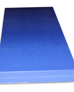 Plastic panel 51-1000x 300 ultramarine